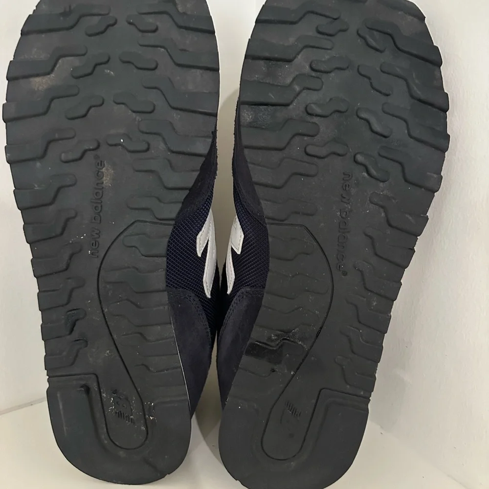 New Balance 411 Navy and White Athletic Shoes - Picture 3 of 8